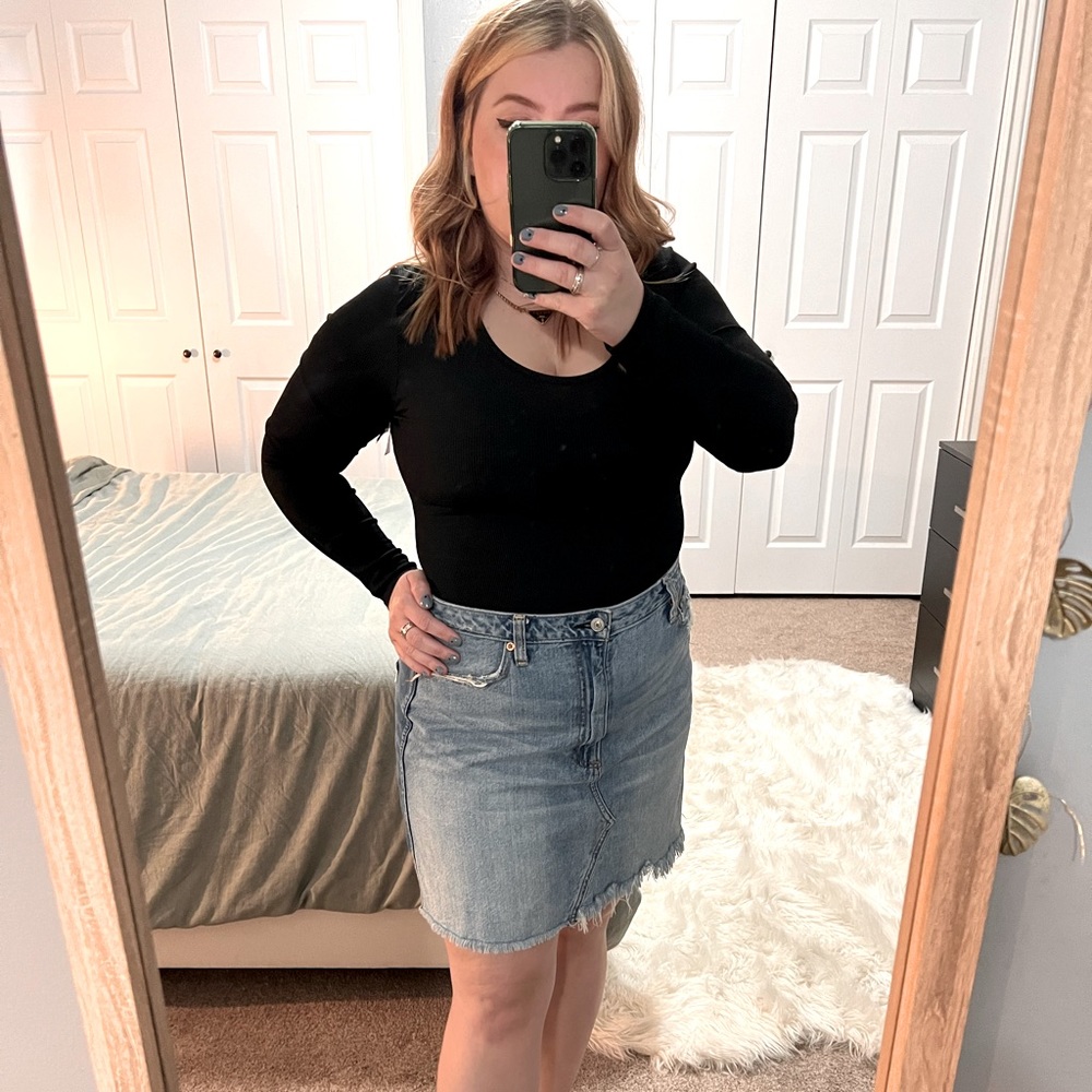 Abercrombie & Fitch Jean Skirt